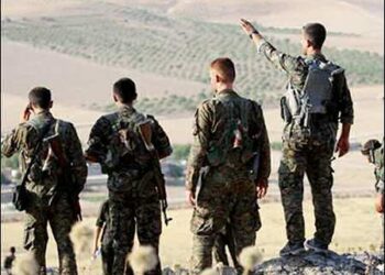 Kurdish YPG fighters, Syrian Kurdistan