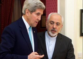John Kerry and Javad Zarif