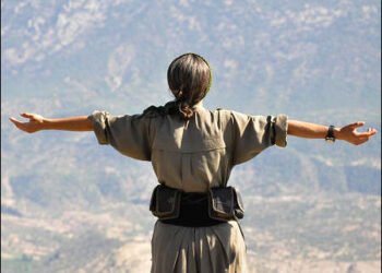 Kurdish PJAK/PKK female fighter