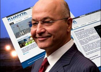 Barham Salih, leading PUK leader, Iraqi Kurdistan