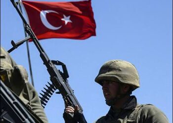 A Turkish soldier
