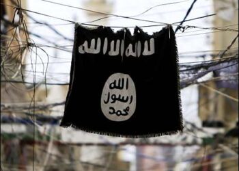 Islamic State flag. Photo: Reuters
