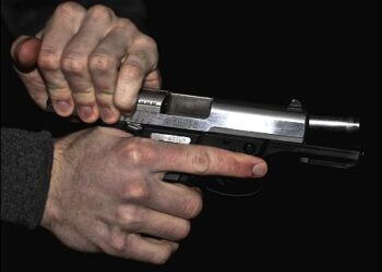 Piston gun weapon killing assassination