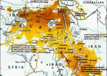 Greater Kurdistan map