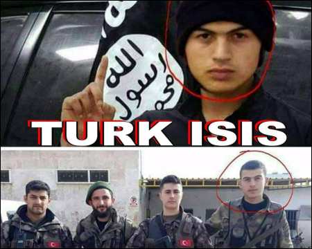 Turkish ISIS Islamic State fighter