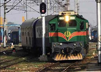 A train in Iran
