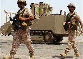 UAE Soldiers in Aden, Yemen