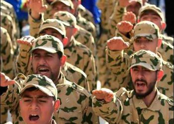 Hezbollah Shiite fighters, Lebanon, February 18, 2017. Photo: AP