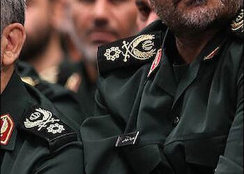 Iran's Revolutionary Guards commanders