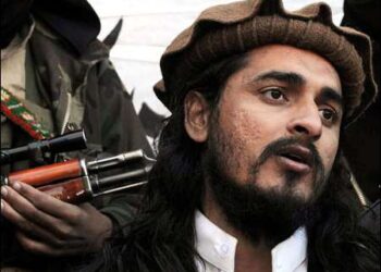 Pakistani Taliban (Tehrik-e-Taliban Pakistan TTP) chief Hakimullah Mehsud, 2009. Photo: AFP