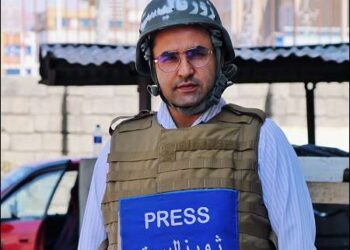 Khushnood Nabizada, the founder of Afghanistan's Khaama Press. Photo: Provided by Rai Mainsh