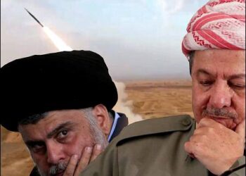 Muqtada al-Sadr and Massoud Barzani