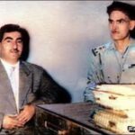 Abd al-Karim Qasim with Mustafa Barzani