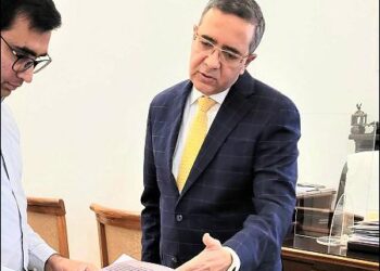 Indian ambassador Ajit Gupte to Egypt, Cairo
