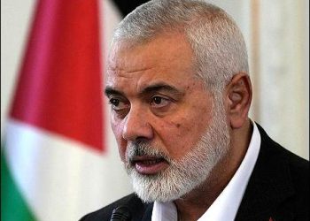 Ismail Haniyeh, the chief of Palestinian Islamic militant group Hamas