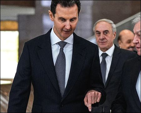 Assad calls for Turkish withdrawal before Erdogan meeting
