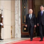 Turkey defense minister Yasar Guler with Nechirvan Barzani