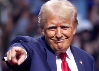 Former US president Donald Trump