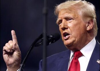 Republican presidential nominee and former U.S. President Donald Trump, August 23, 2024. Photo: Creative Commons/Gage Skidmore/flickr