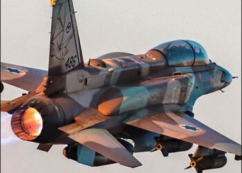 Israeli F-16 fighter jet