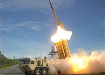 Anti-missile system THAAD
