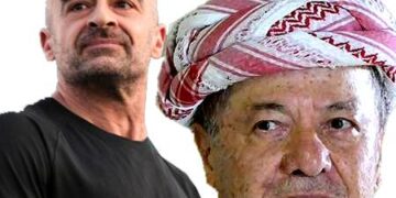 Bafel Talabani and Massoud Barzani
