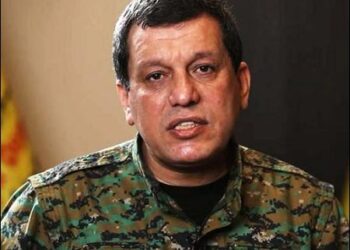 General Mazloum Abdi Kobani, the top commander of the Syrian Democratic Forces (SDF)