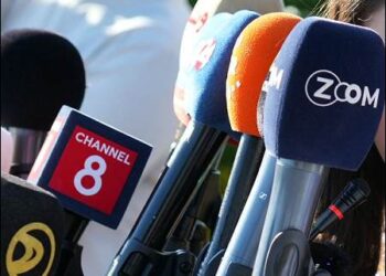 Media microphones news Iraqi Kurdistan TV television radio