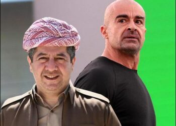 Bafel Talabani and Masrour Barzani