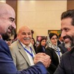 Bafel Talabani with his brother Qubad Talabani