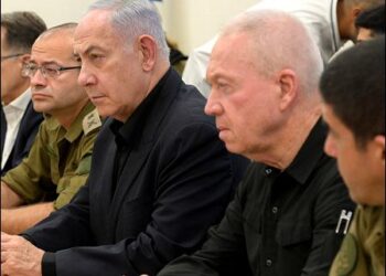 Benjamin Netanyahu with Yoav Gallant