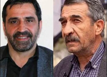 Kurdish mayor of Tunceli, Cevdet Konak (R), and Mustafa Sarigul, the mayor of Ovacik, Turkey Kurdistan (Bakur), 2024. Photo: DEM/X