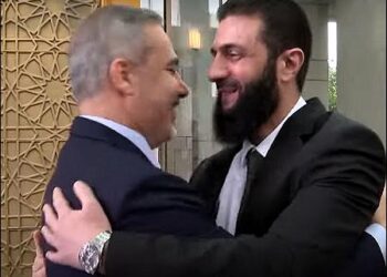 Hakan Fidan with Mohammed al-Golani