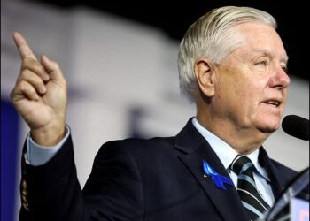 U.S. Senator Lindsey Graham, October 27, 2023. Photo: Creative commons/Gage Skidmore/