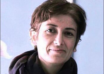 Iranian Kurdish activist Pakhshan Azizi on death row in Iran, 2024. Photo: SM