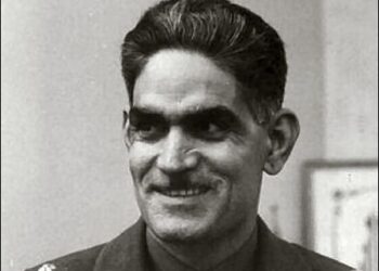 Iraqi leader and prime minister Abd al-Karim Qasim, 1960. Photo: Creative Commons/wikimedia