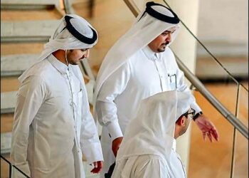 A Qateri men. Illustrative photo: Creative Commons/Halid Elosman/pexels