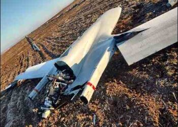Kurdish SDF forces shoot down Turkish Bayraktar TB2 drone over Syrian Kurdistan, Rojava, Jan 1, 2025. Photo: SDF Press