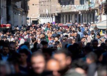 People at al-Rashid street, Baghdad, Iraq, 2020. Photo: X