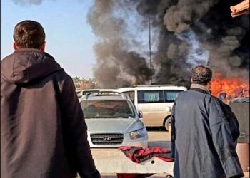Turkish airstrike targets protesters demonstrating against Turkish attacks on the Tishrin Dam