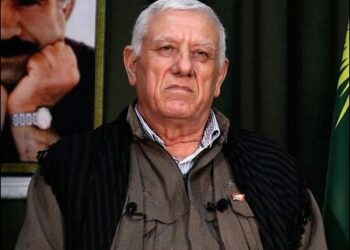 Cemil Bayik, the co-president of Executive Council Kurdistan Communities Union (Koma Civaken Kurdistan KCK), the political wing of the PKK. 2024. Photo: PKK/Firat News Agency ANF
