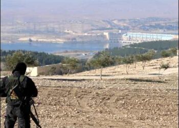 Kurdish SDF/YPG forces at the Tishrin Dam, Syrian Kurdistan (Rojava), December 2015. Photo: Reuters