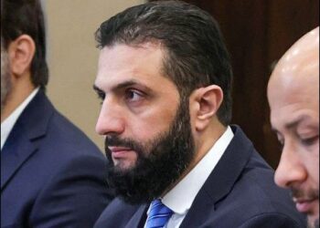 Syria’s interim president, Ahmed al-Sharaa, also known as Abu Mohammed al-Golani, France, May 7, 2025. Photo: SANA/via iKurd.net