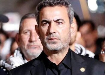 Abdul Aziz al-Mohammadawi, also known as Abu Fadak, leader of Iraq’s pro-Iran Shiite group Kataeb Hezbollah, in 2021. Photo: SM