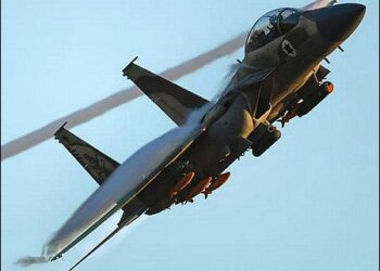 An Israel F-15 fighter jet, June 29, 2023. Photo: Reuters