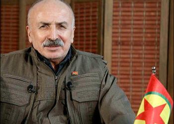 Mustafa Karasu, senior PKK figure and member of the Kurdistan Communities Union (KCK), the political umbrella organization that includes the PKK, 2023. Photo: Firat News Agency/ANF