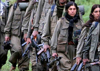 Kurdish PKK fighters, Iraqi Kurdistan, May 14, 2013. Photo: Reuters