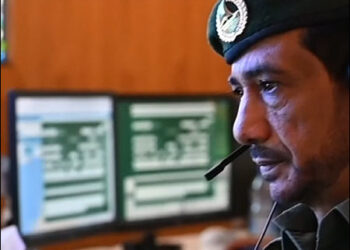 Dubai police, UAE. Photo: Video still/Khaleej Times/YT