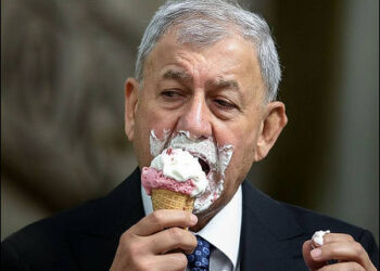 An Illustrative image of Iraqi Abdul Latif Rashid, 2023. Photo: iKurd.net. Image credits: Farsnews and Wikimedia, under Creative Commons license.