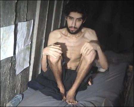 Hamas releases video of starving, skeletally thin Israeli hostage